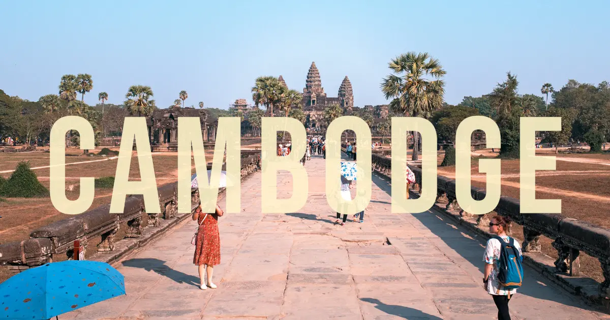 video voyage au cambodge