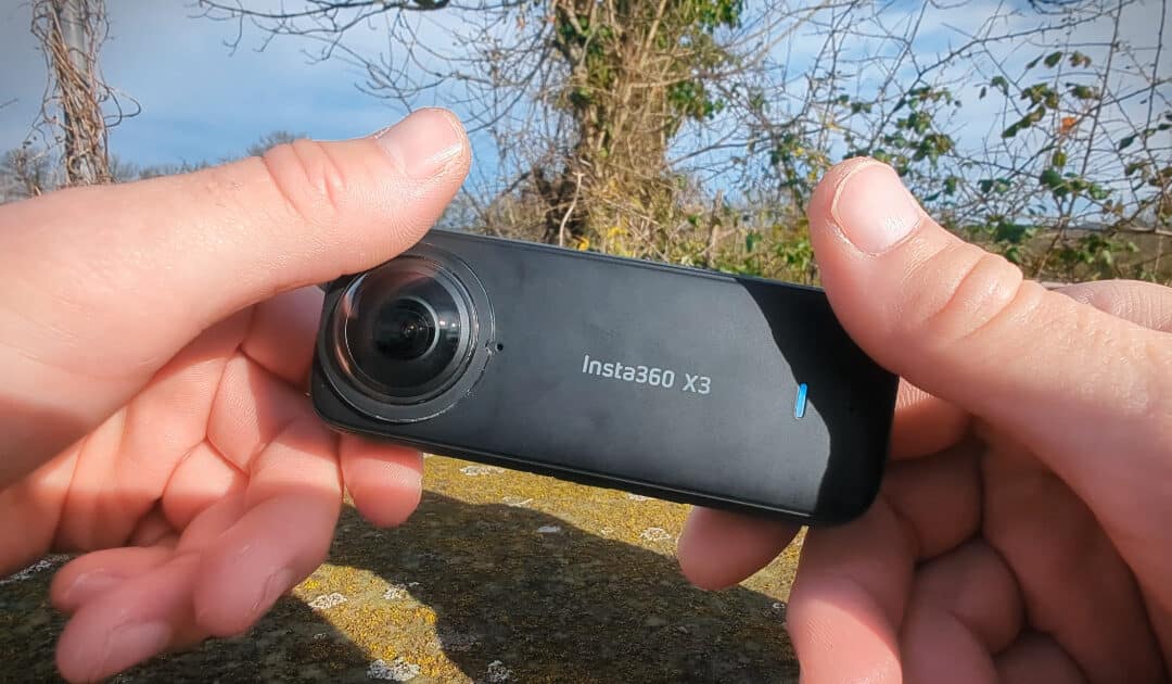 test caméra 360 insta360 x3 julien rabier