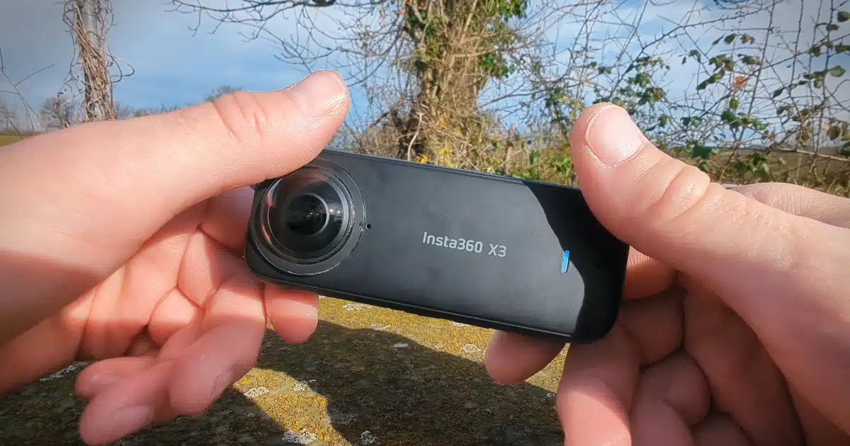 test caméra 360 insta360 x3 julien rabier