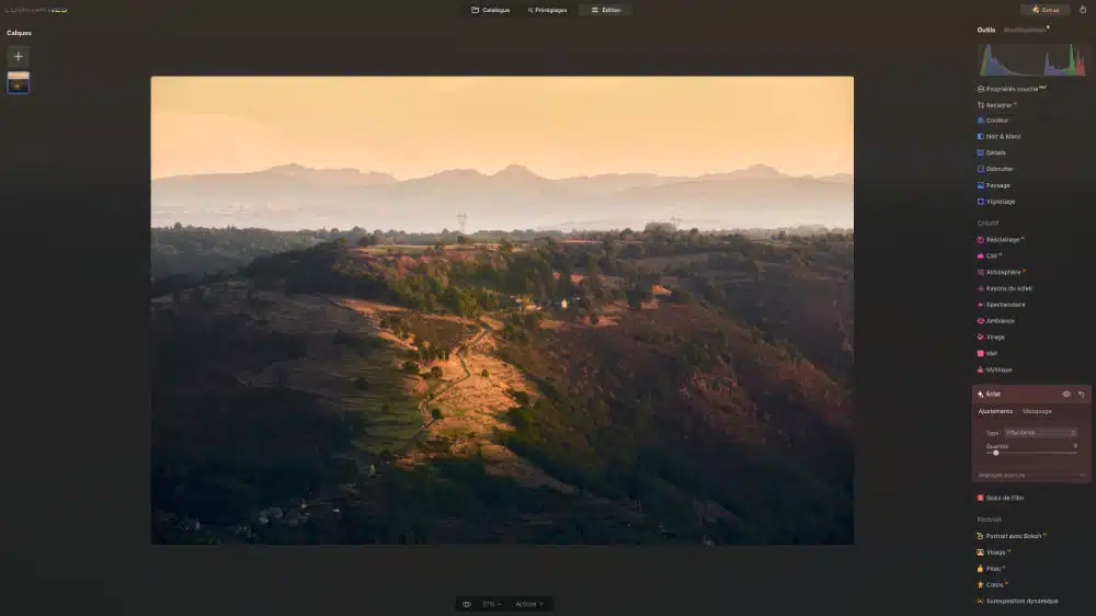 logiciel photo luminar neo